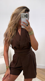 Julia Waist Tie Playsuit