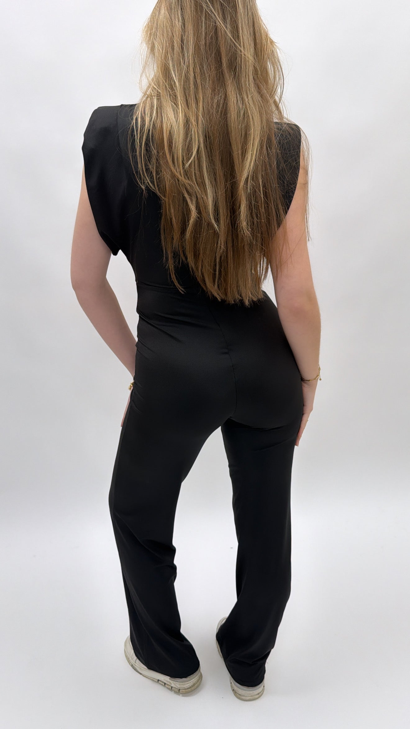 Midnight Luxe Jumpsuit (One Size)