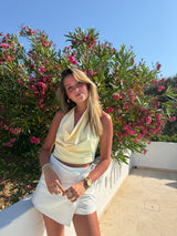Luna Draped Halter Top