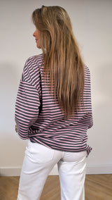 Oversized Stripe Tee