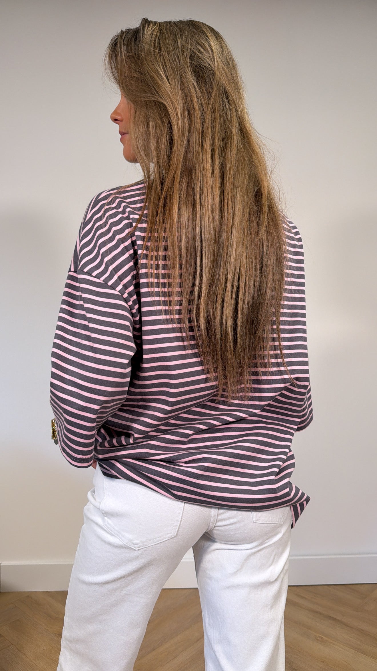 Oversized Stripe Tee