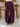 Luna flow Bordeaux pantalon