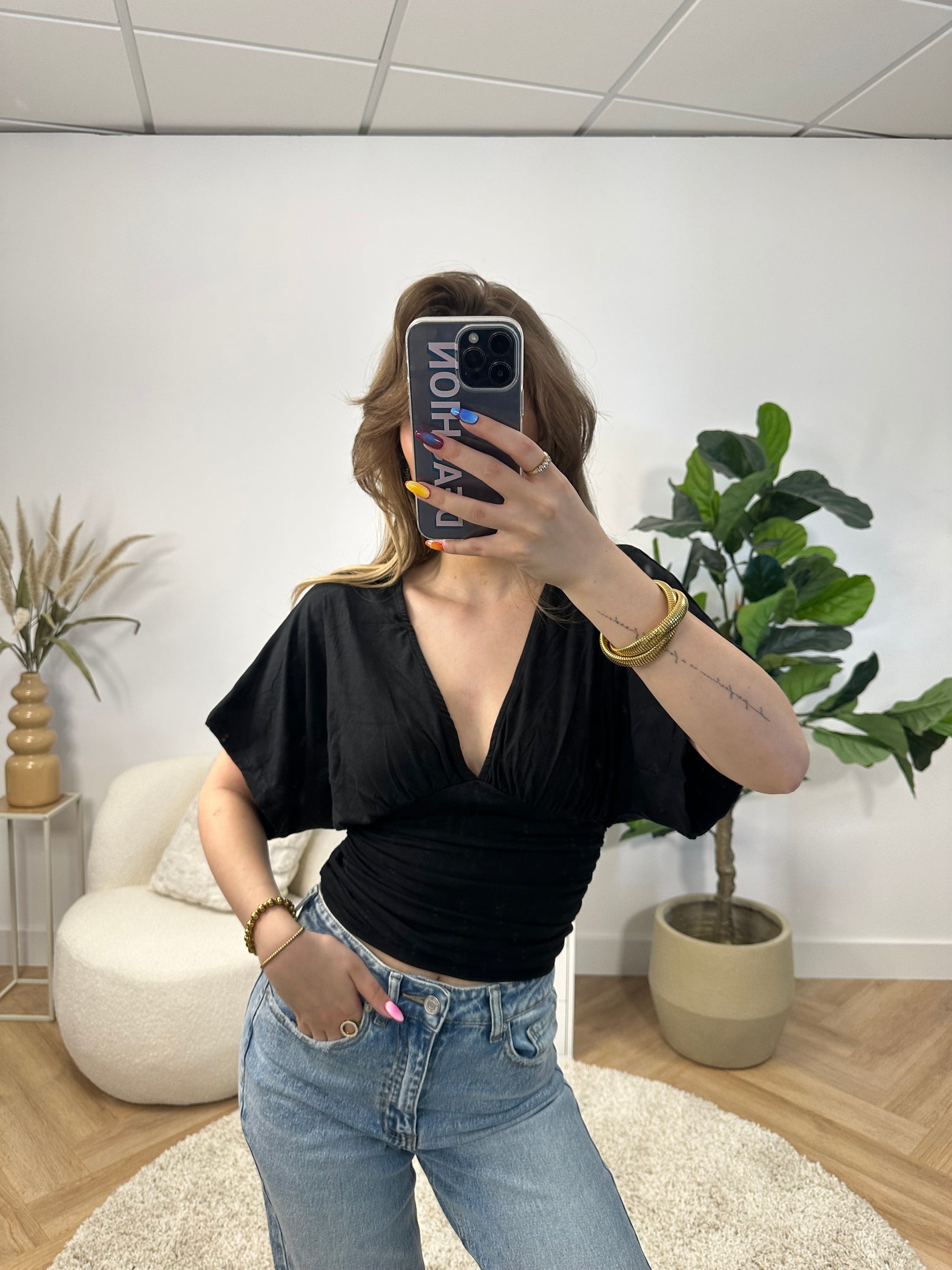 Isabella Draped Top