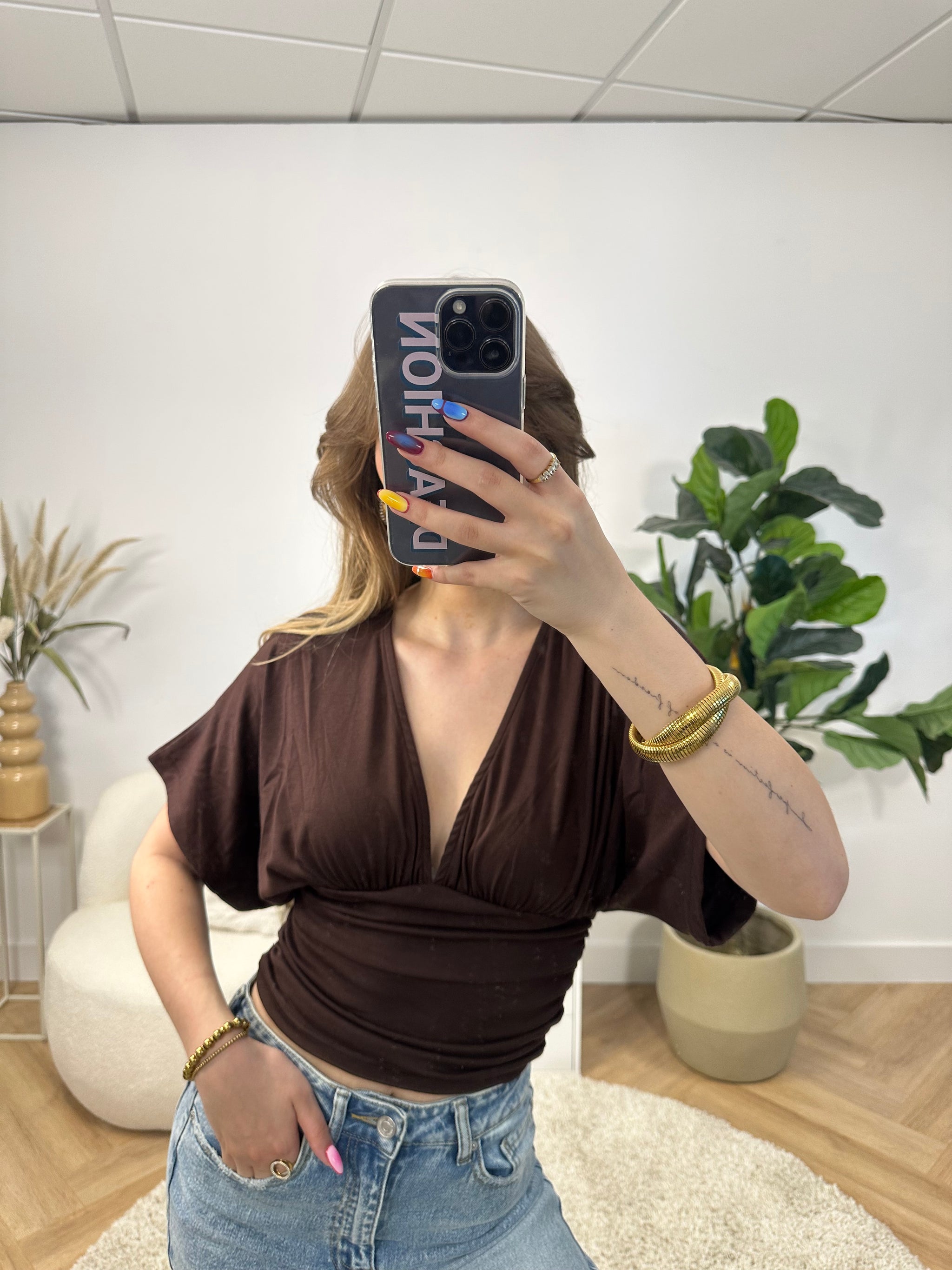 Isabella Draped Top