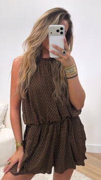 Liv Broderie Playsuit