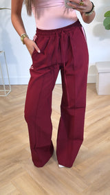 Sporty Chic Stripe Pants
