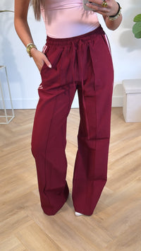 Sporty Chic Stripe Pants