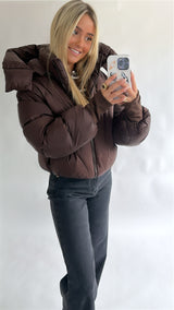 Trendy Cropped Winter Puffer