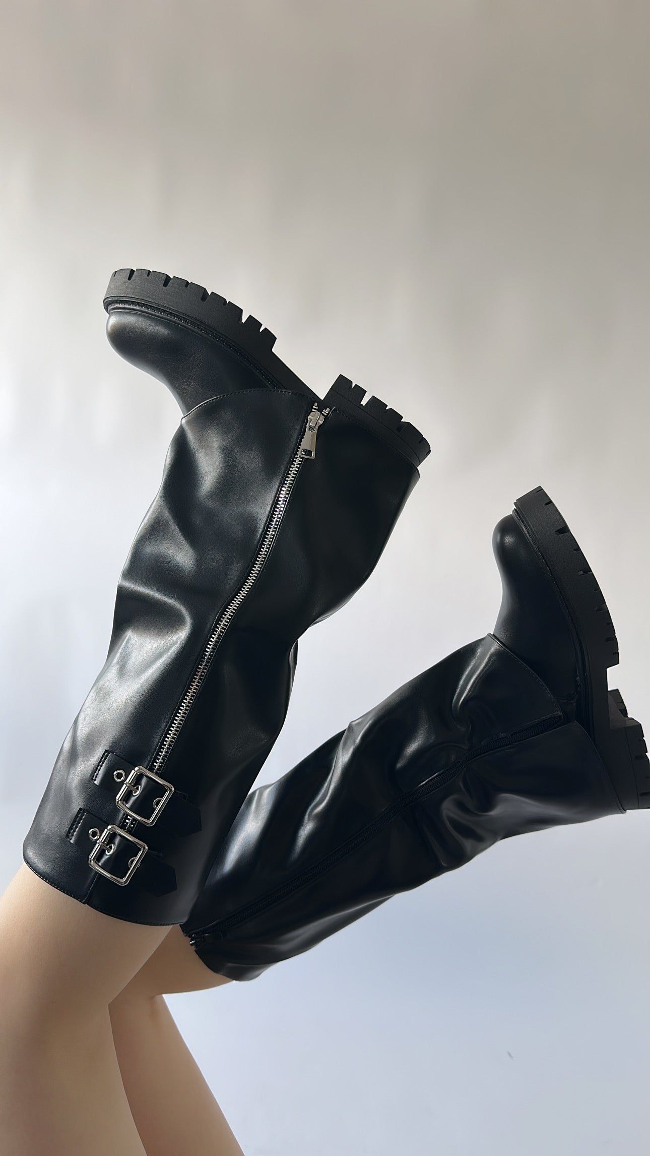 Rebel Buckle Boots