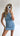 Denim Bodycon Mini Jurk