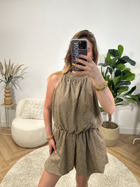 Yara Textured Playsuit