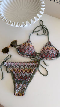 Ziggy Tie Bikini White