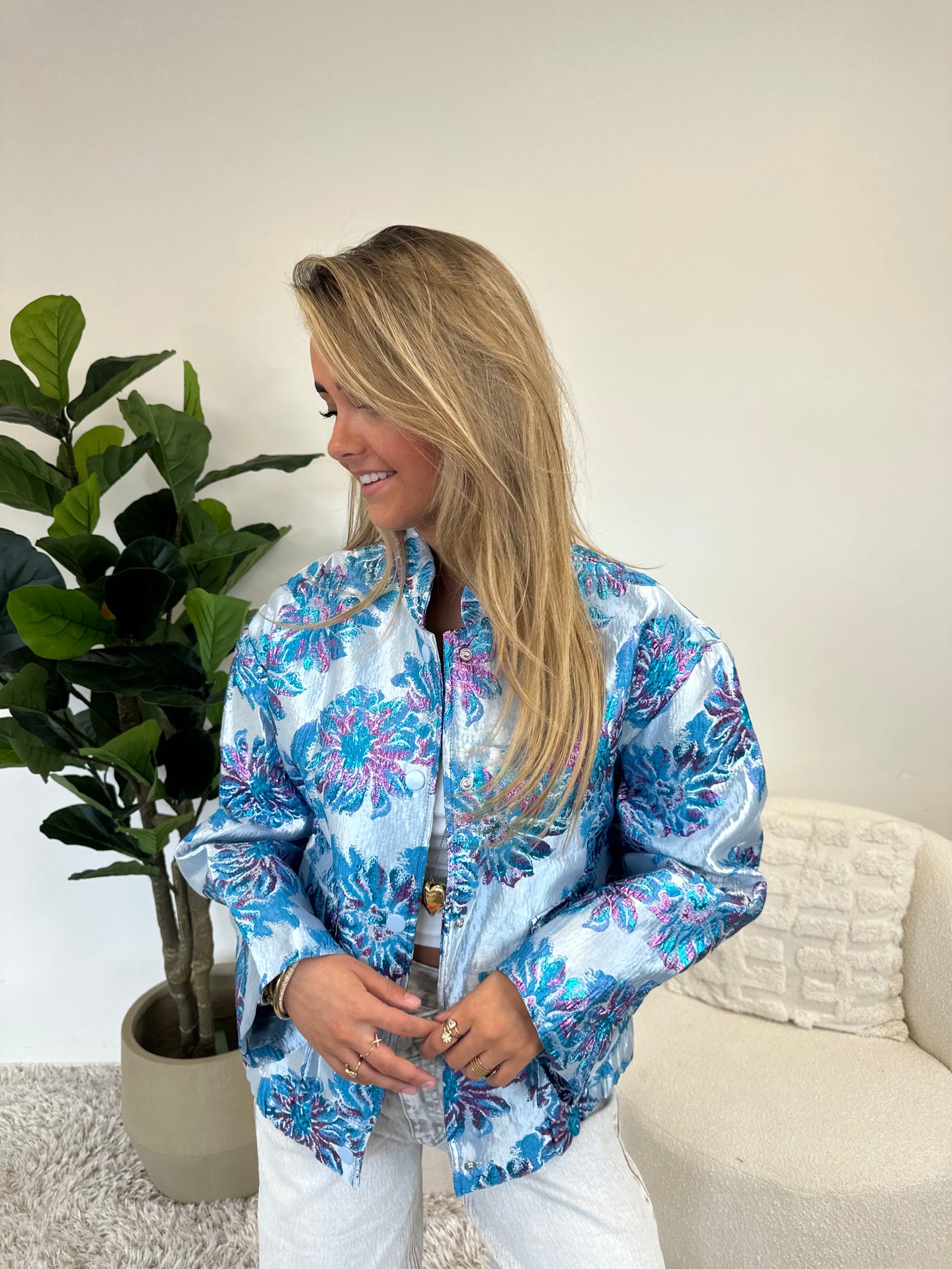 Shimmer Bloom Jacket