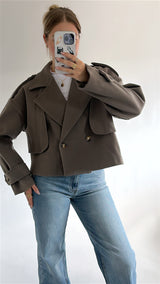 The Iconic Cropped Coat