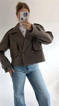 The Iconic Cropped Coat