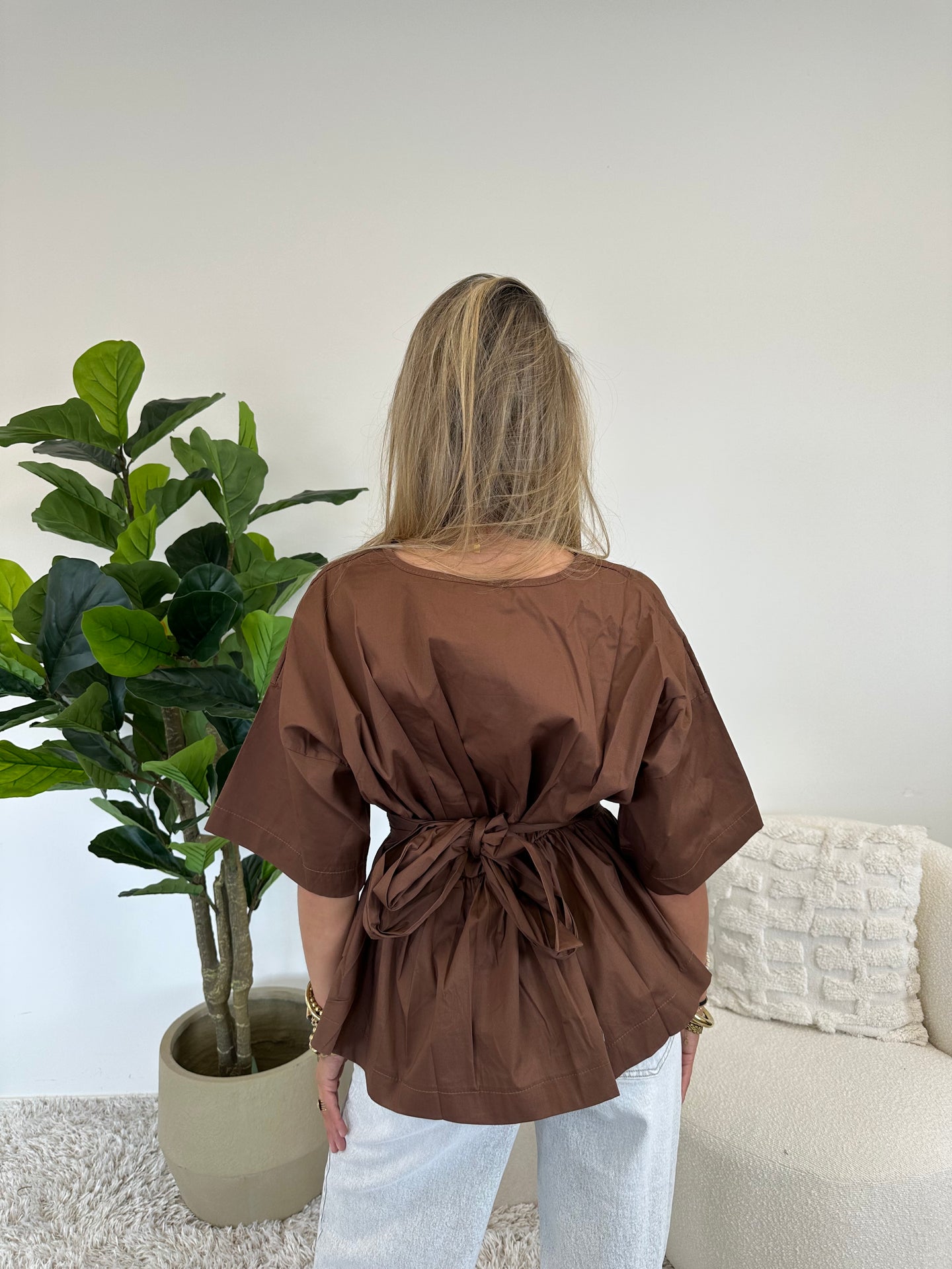 Belted Grace Blouse