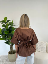 Belted Grace Blouse