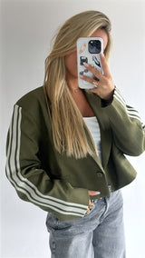 The stripe blazer