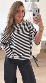 Mila Stripe Tee