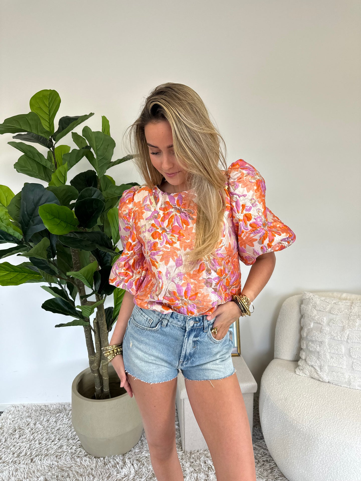 Redefined denim short