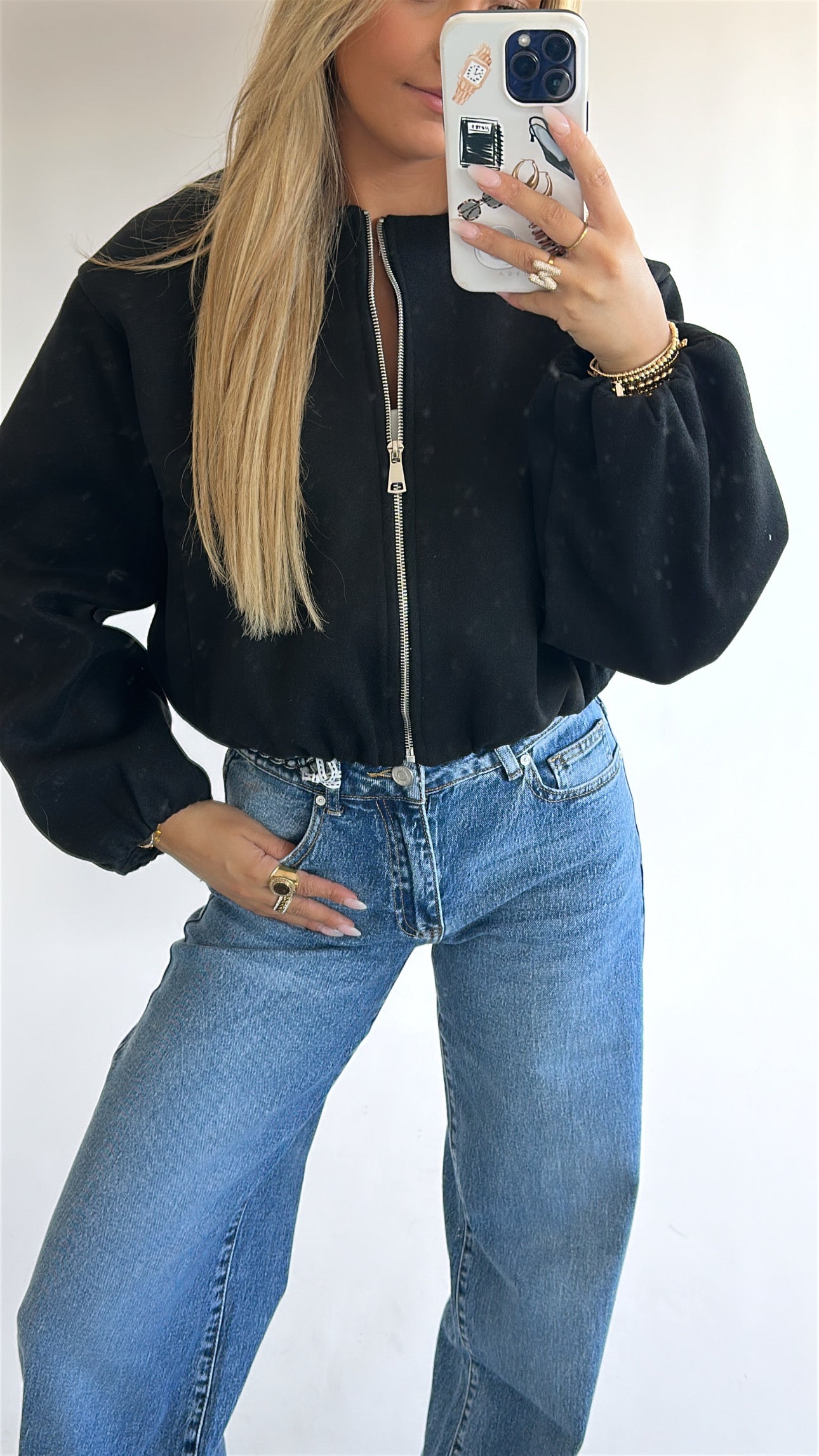 Soft Touch Bomber Jacket