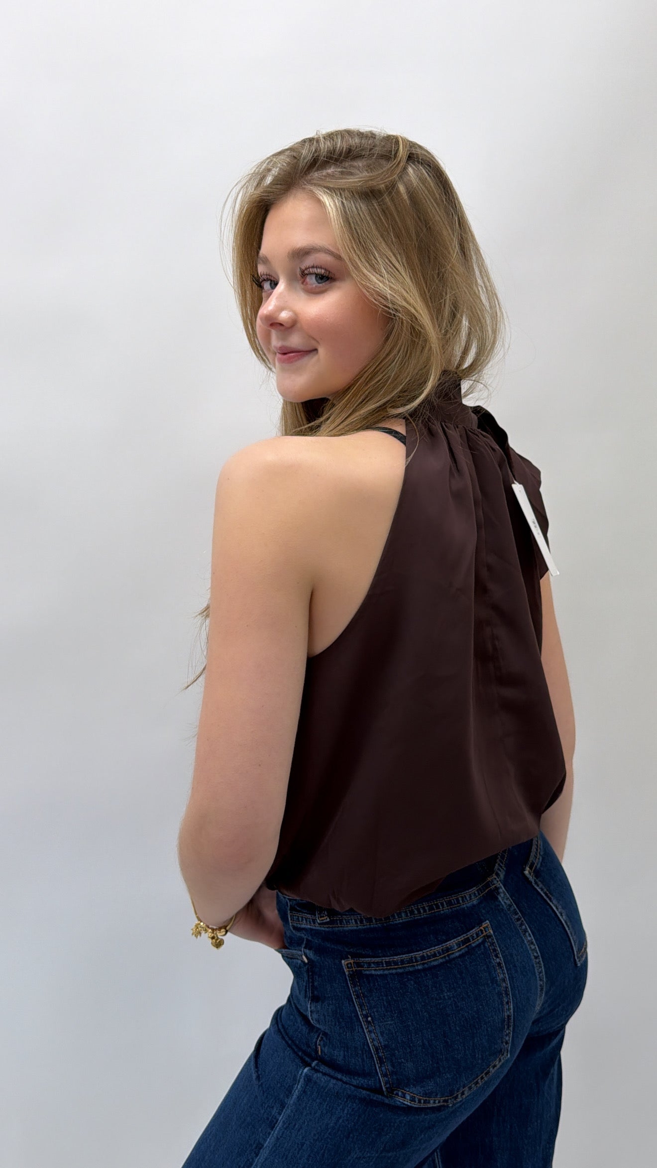 Cropped cute pof top