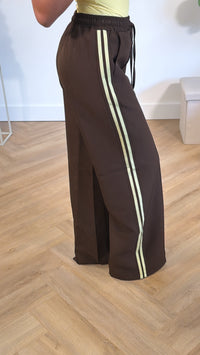 Sporty Chic Stripe Pants