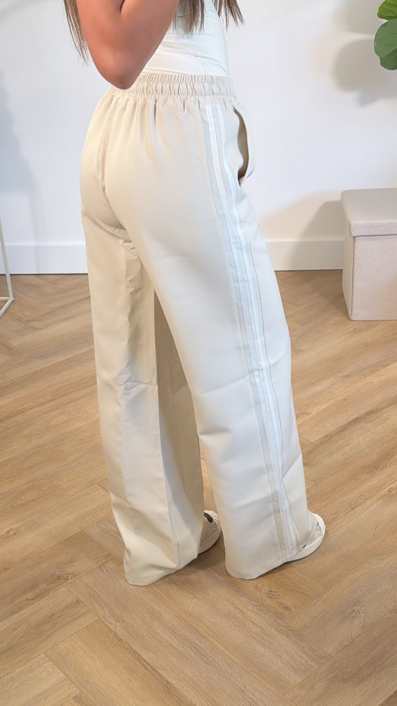 Sporty Chic Stripe Pants