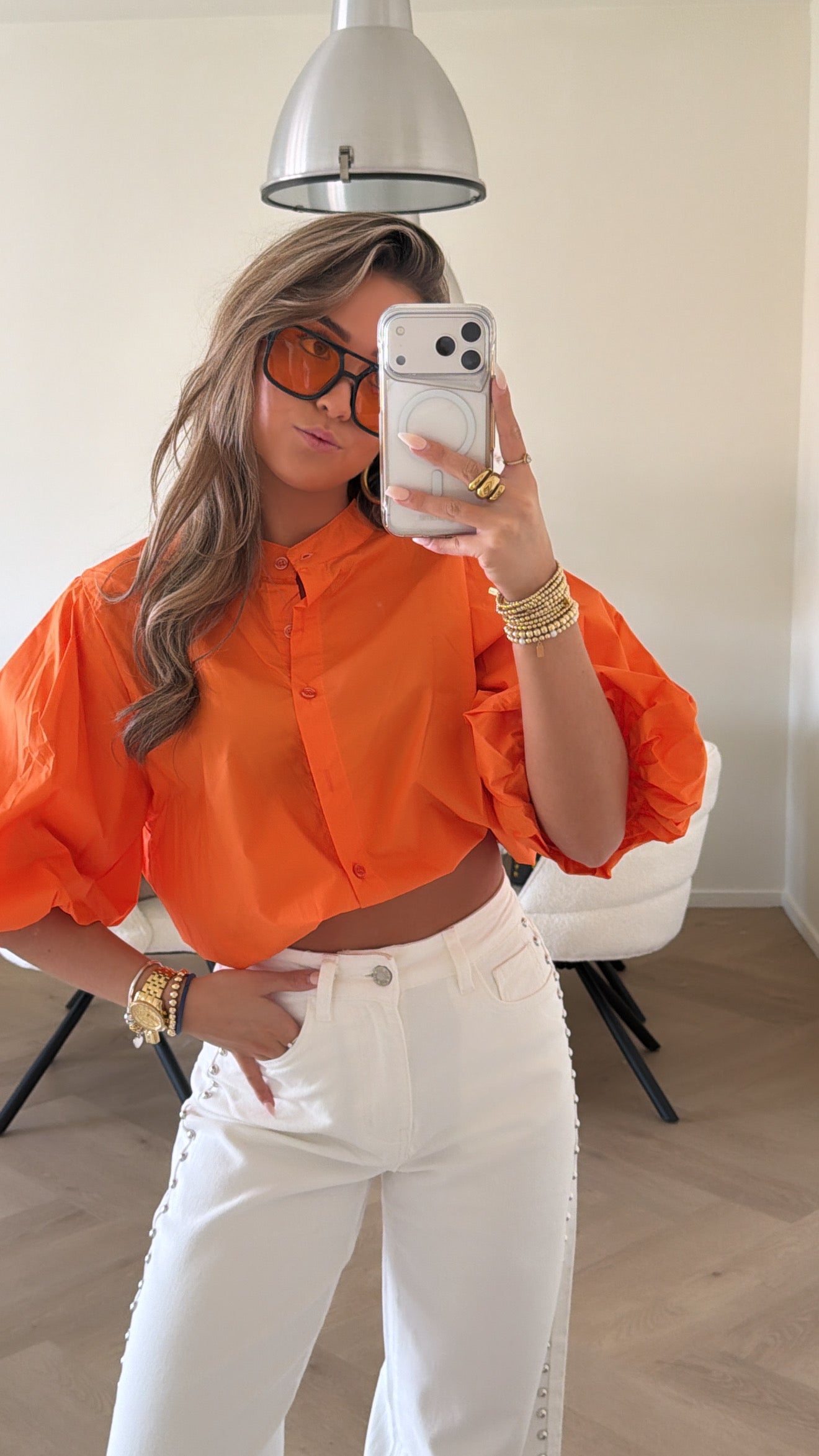 Classic basic blouse