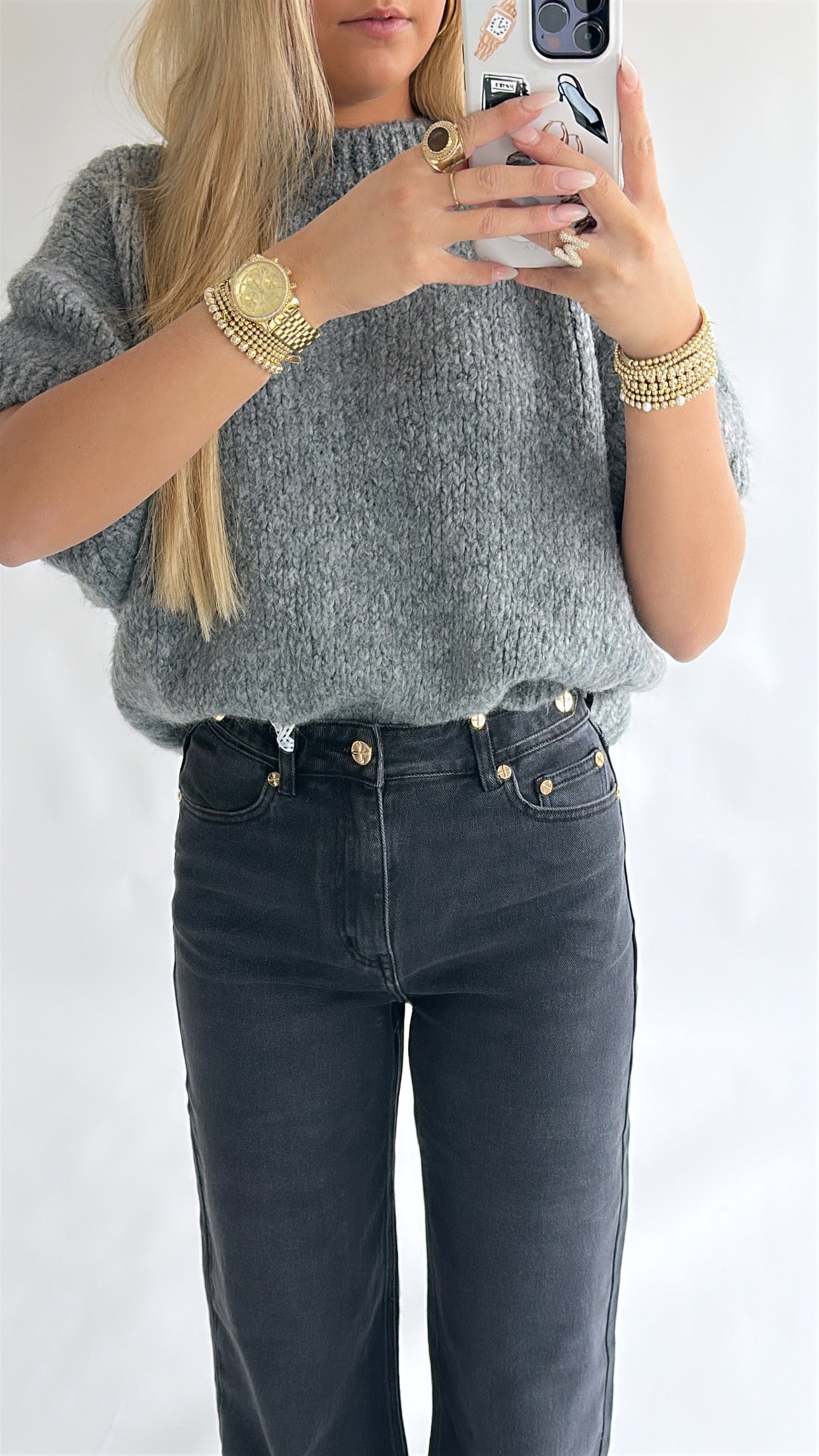 Knitted Sweater Top