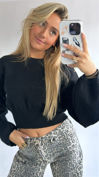 Emma Knit Crop Top