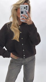 Basic button cardigan