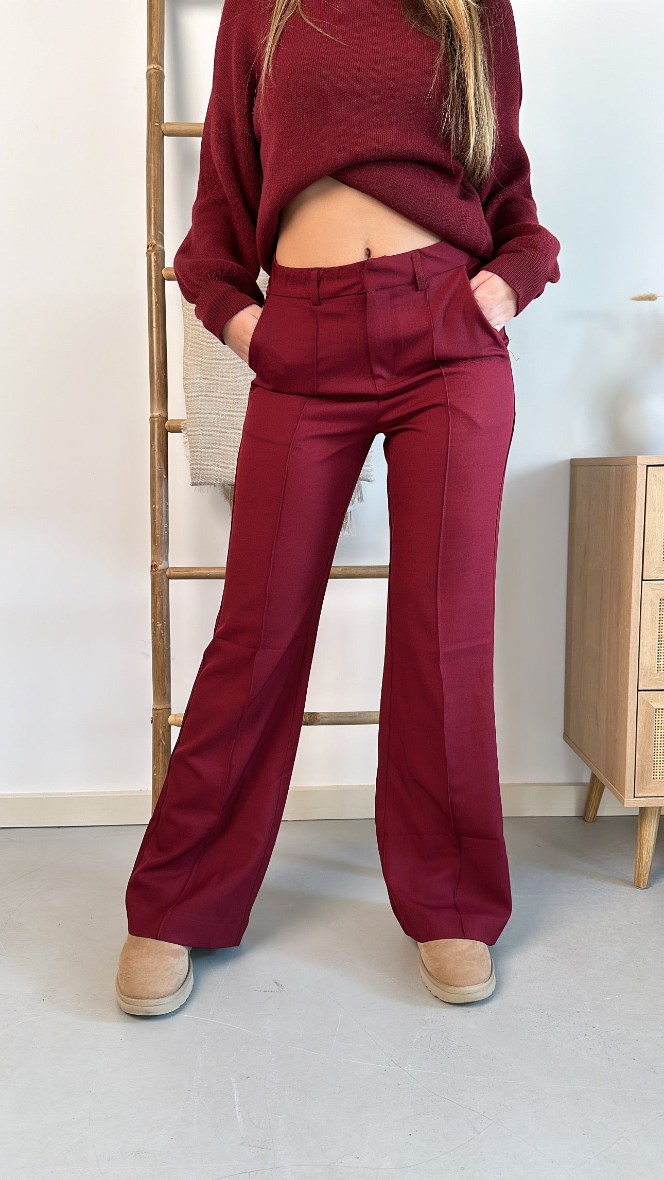 Sky pantalon - Bordeaux