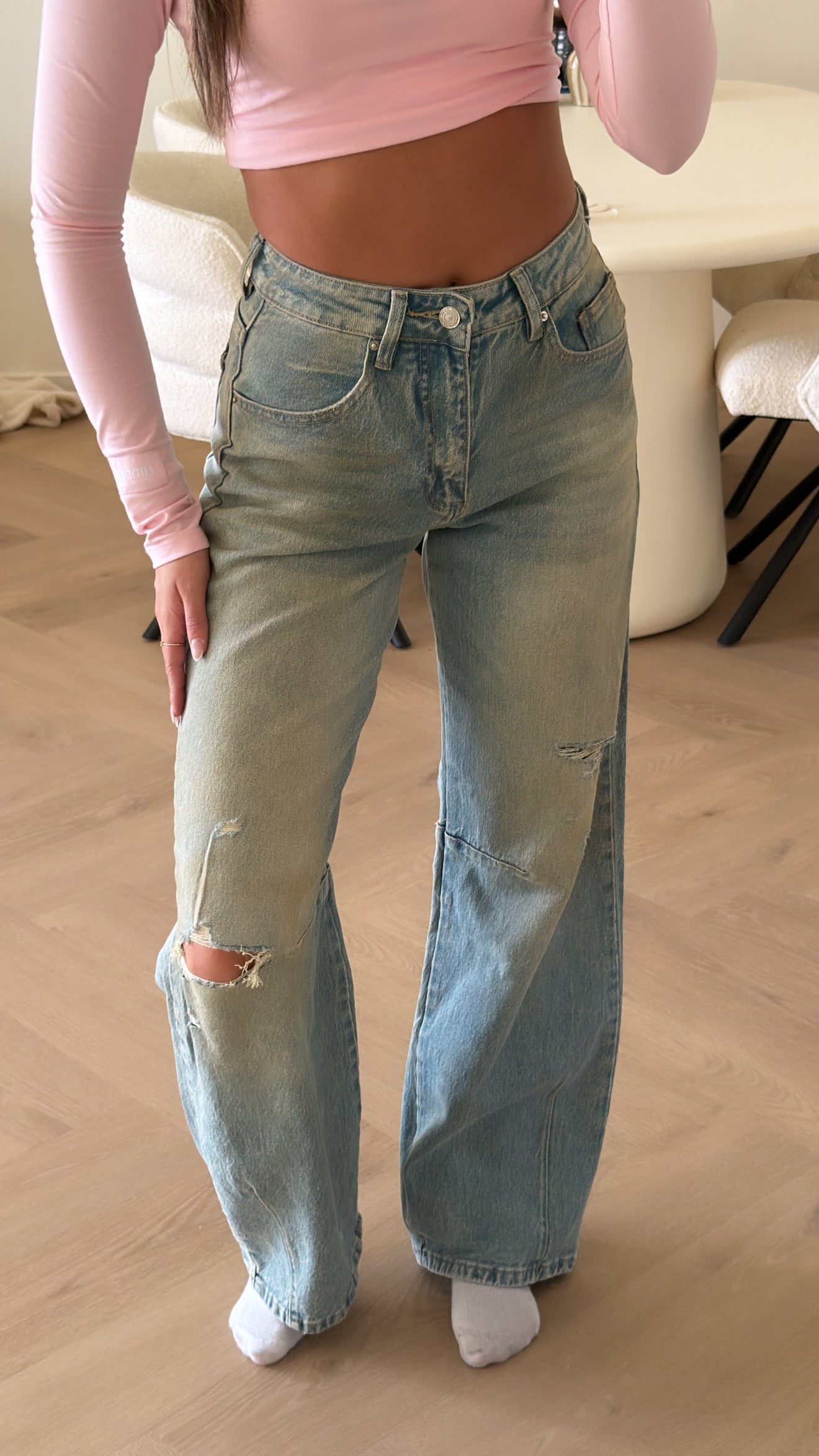 Luma wide leg jeans