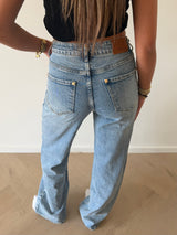 Vienna Stud Wide Leg Jeans