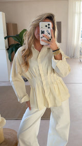 Sunlit Stripe Blouse