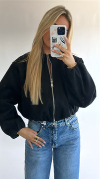 Soft Touch Bomber Jacket