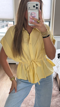 Juliette linnen blouse