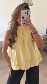 Luna Open Back Blouse