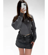 The Cute Knit Zip