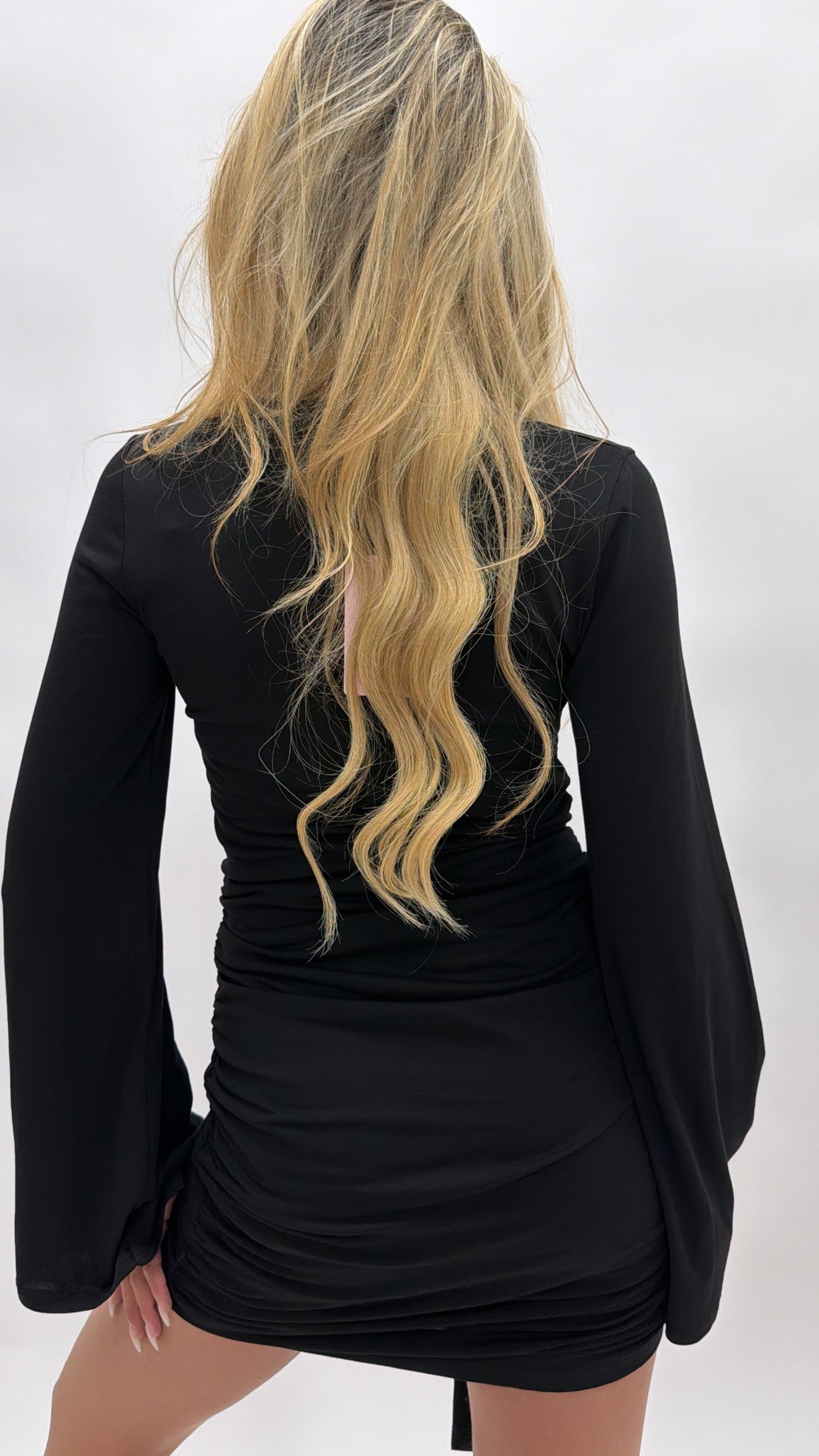 Long cute bow dress￼