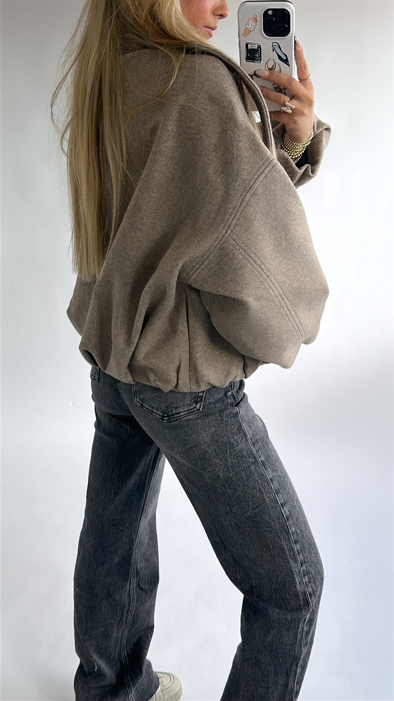 Oversized Woollook Jas
