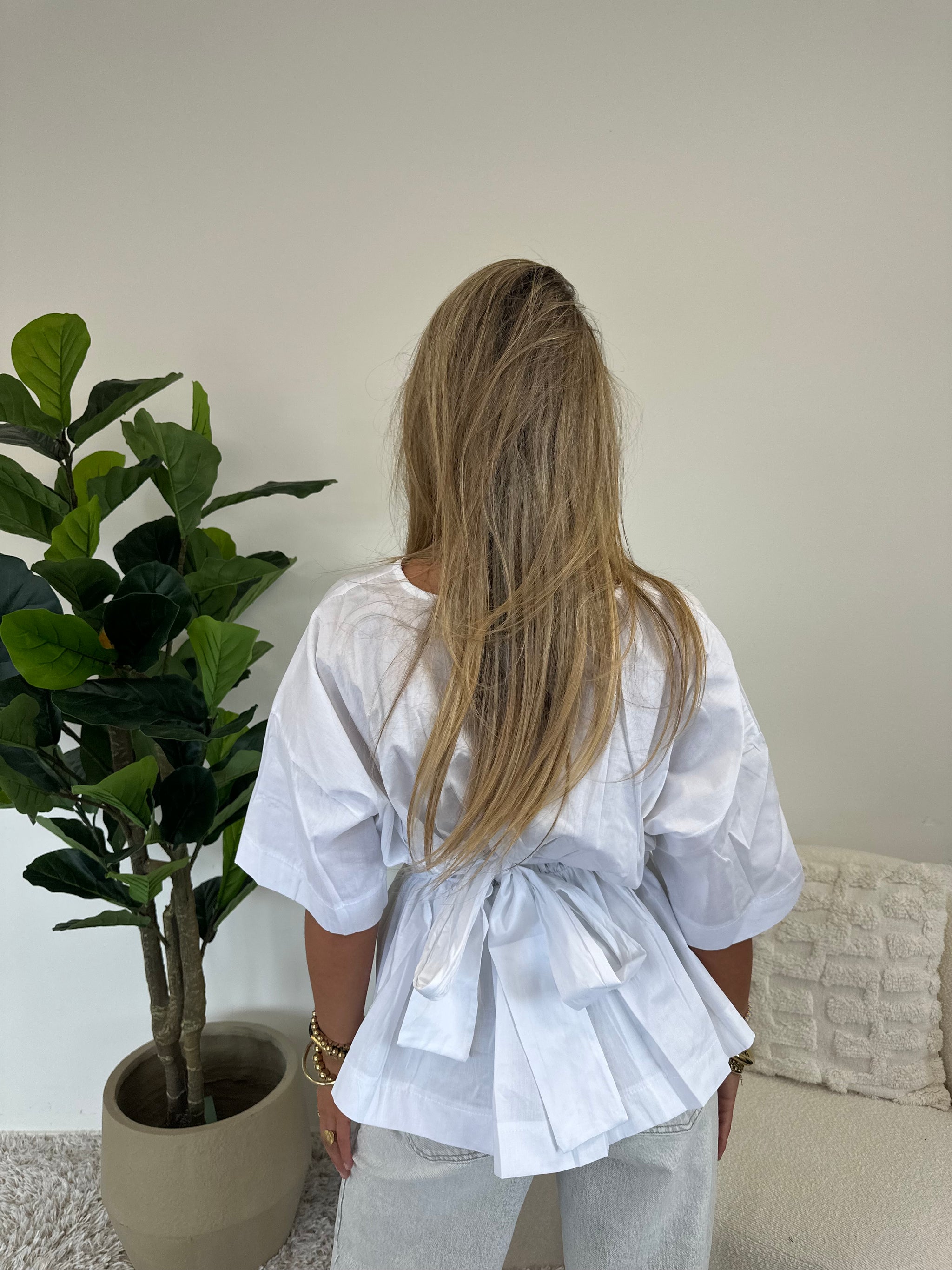 Belted Grace Blouse