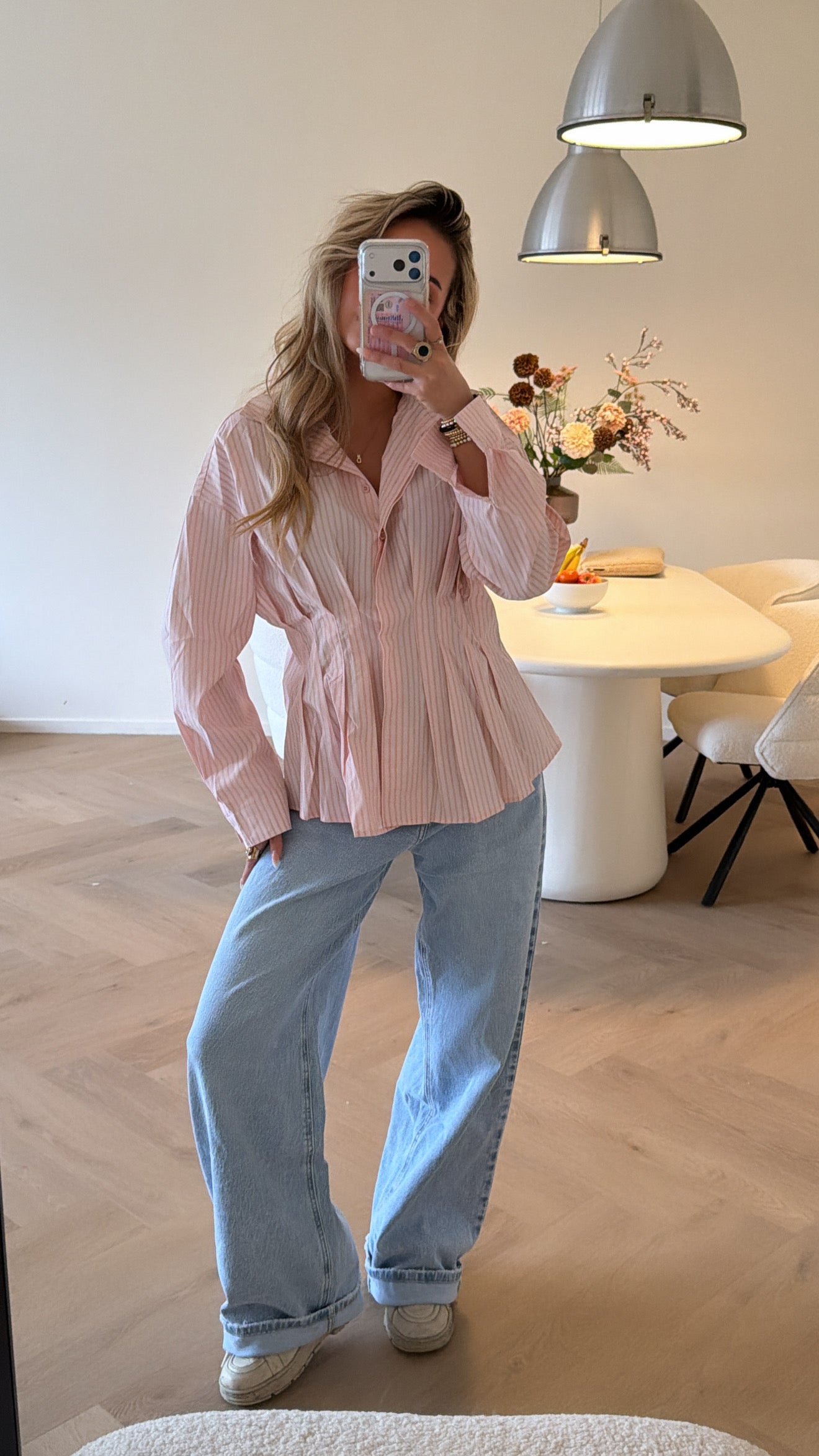 Sunlit Stripe Blouse
