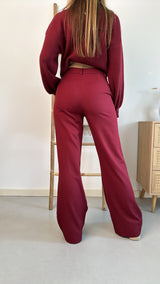 Sky pantalon - Bordeaux