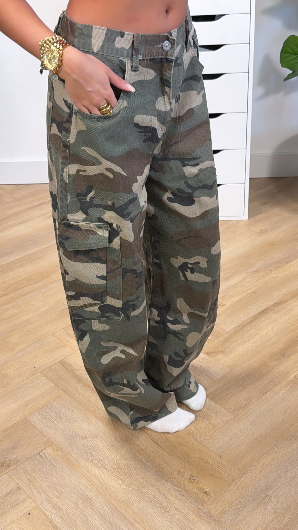 Rogue Camo Balloon Jeans