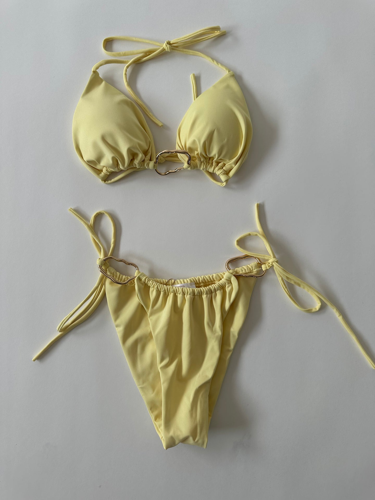 Golden Wave Bikini Set