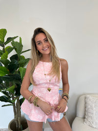 Suus peplum top