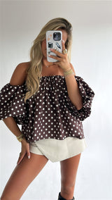 Dot It Babe Top