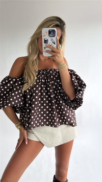 Dot It Babe Top